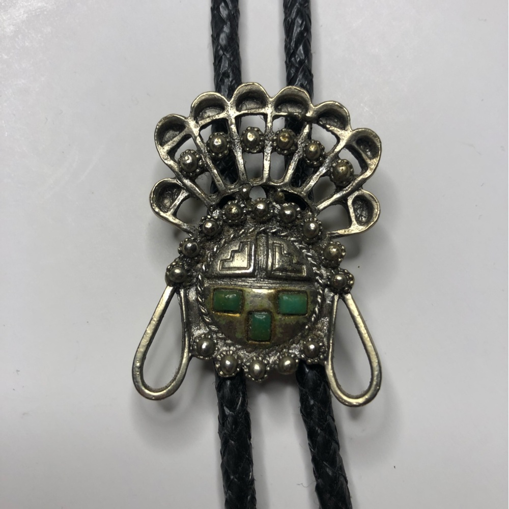 Vintage Western 18" Cowboy Silver Tone
Adjustable Bolo Tie For Men